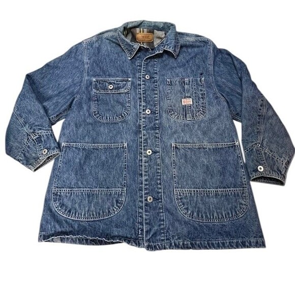 Levi's Other - Vintage 90s Levi’s Blanket Lined Denim Chore Jacket SZ large